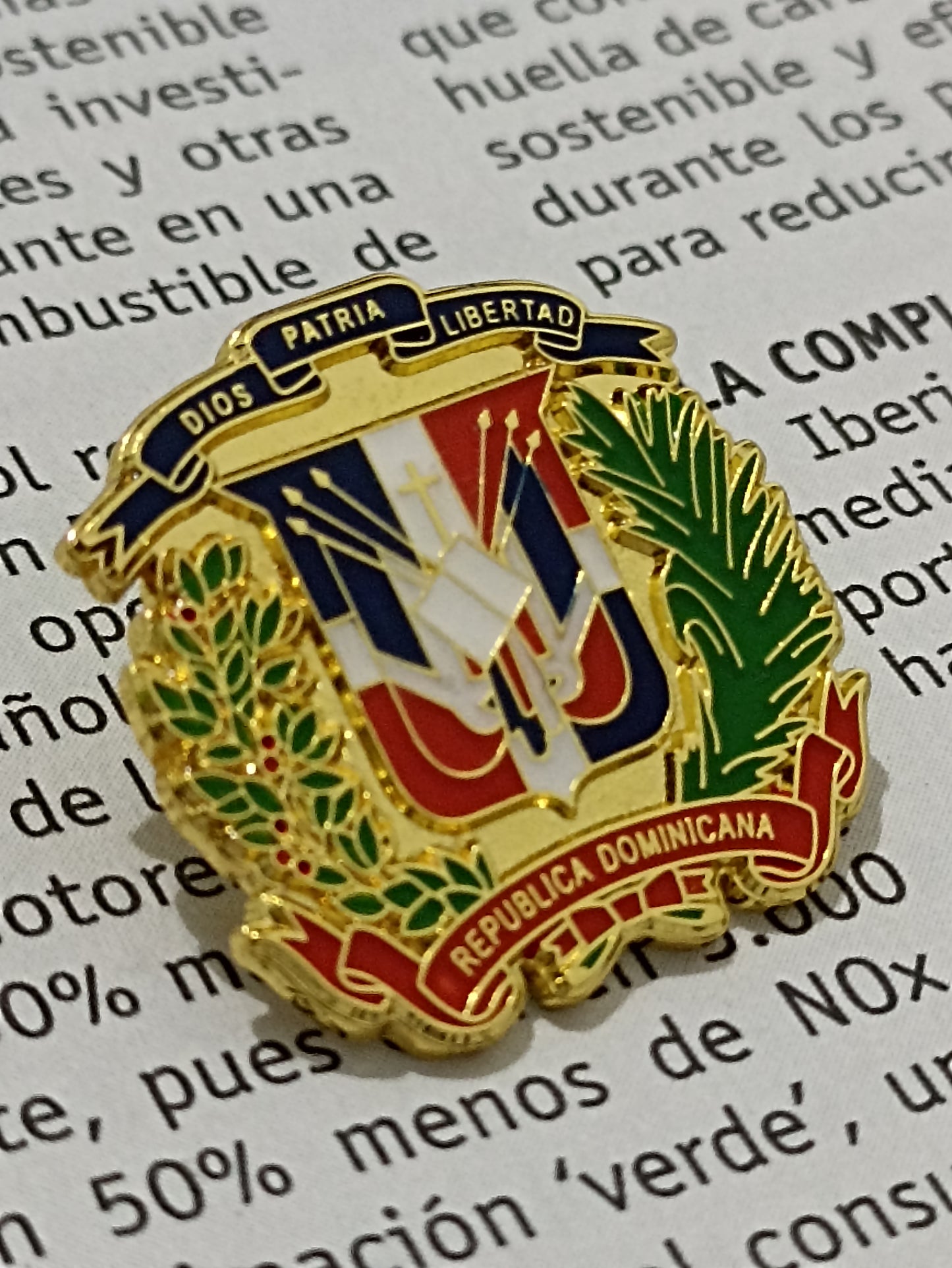 Pin de Escudo Nacional